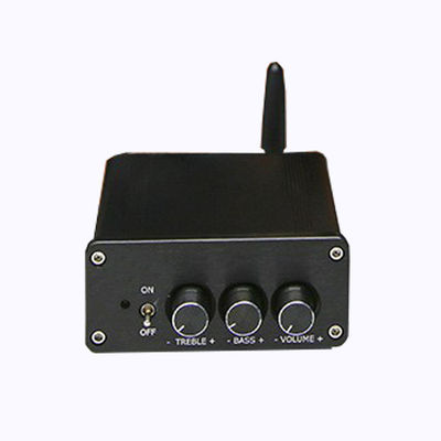 Tabla de amplificador de audio Bluetooth 5.0 de 100W * 2 con material de aluminio para amplificador de potencia profesional