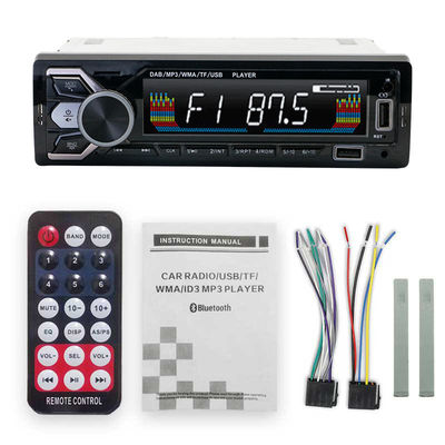 Universal 60Wx4 Radio de coches estéreo con reproductor MP3 FM receptor y entrada AUX USB / SD
