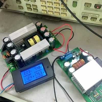 Junta de amplificadores de potencia de conmutación suave de doble salida de 1000W LLC ±35V a ±80V Junta de audio DIY Montado Convertidores de CA a CC