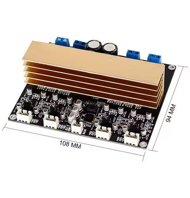 TPA3255 Tabla de amplificador digital de clase D de 4 canales de alta potencia con > 90% de eficiencia para altavoces de sonido para el hogar