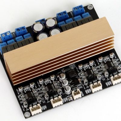 TPA3255 Tabla de amplificador digital de clase D de 4 canales de alta potencia con > 90% de eficiencia para altavoces de sonido para el hogar
