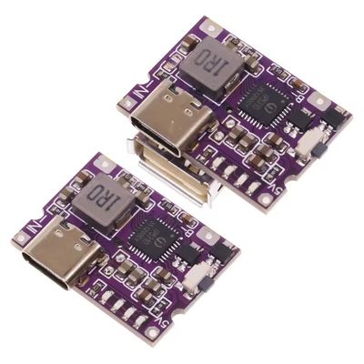IP5310 Modulo de alimentación Step-Up Tipo C Convertidor de impulso USB 5V 4.2V 3A Tabla de carga de la batería de litio con indicador LED