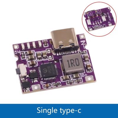 IP5310 Modulo de alimentación Step-Up Tipo C Convertidor de impulso USB 5V 4.2V 3A Tabla de carga de la batería de litio con indicador LED