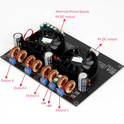 TPA3255 600W Tabla de amplificador de clase D de alta eficiencia con rango dinámico para audio HiFi