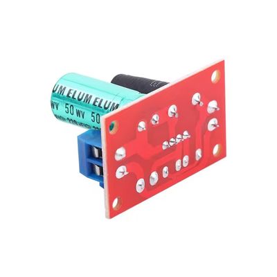 Crossover de altavoces de 2 vías ajustable con potencia de 120W y divisor de frecuencia de 3800Hz