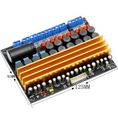 TPA3116 Tabla de amplificador de potencia digital de 8 canales 100W+100W+6*50W Clase D DC18V-24V para altavoces