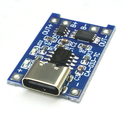 CA-033 Micro Type-c USB 5V con doble función 1A módulo de carga de baterías de litio 18650 TP4056 estándar