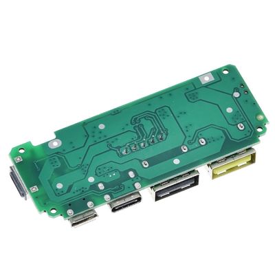 Dual USB 5V 2.4A Micro/Tipo-C LED USB Banco de energía móvil 18650 Modulo de carga Protección del circuito de la placa de carga de la batería de litio