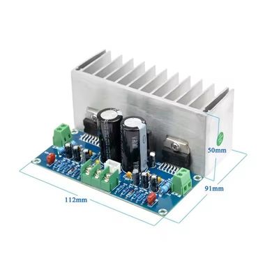 Panel de amplificador de audio de clase D de alta potencia 2*100W TDA7293 Amplificador digital estéreo para altavoces AC12-32V