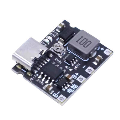 3.7V a 9V 5V 2A DC-DC Modulo de refuerzo ascendente 18650 Batería de litio Carga y descarga de la placa Tipo-C DC TP4056