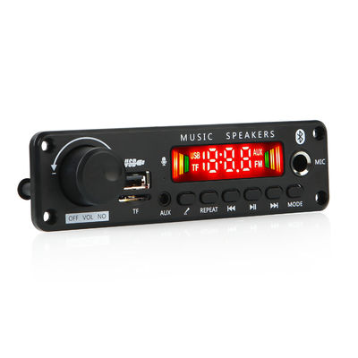Amplificador de potencia de prioridad de micrófono de 2*25W con placa de decodificación MP3 y acompañamiento duración de la batería 20 horas pantalla Sí