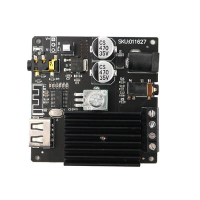 BT 5.0 Tabla de amplificador de potencia digital 100W*2 Stereo Mini DIY Modulo de audio con soporte de entrada U Disk y AUX