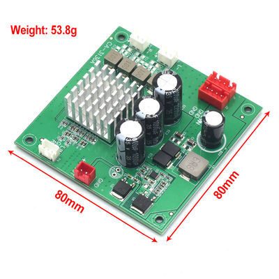CA-3136A Modulo de amplificador de audio digital 8-24V Entrada 5V Salida 2*50W TPA3116 Tabla de amplificador