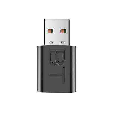 Adaptador de audio Bluetooth 5.0 con rango de transmisión de 10 m y modo doble para transmisión de audio inalámbrico