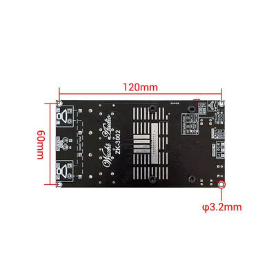 Placa amplificadora estéreo Creatall zk-3002 de 300W, 2.0 canales