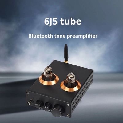 Preamplificador de tubos HIFI Audiófilo 6J5 QCC3034 para amplificador doméstico inalámbrico BT 5.1 con ajuste de graves y agudos