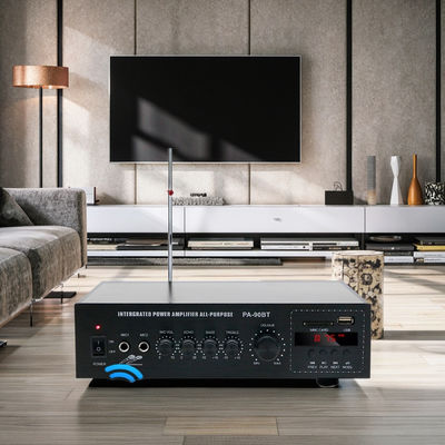 PA-90BT Amplificador de audio profesional de 120W con Bluetooth inalámbrico, altavoz de techo para el hogar de alta potencia, transmisión pública, voltaje constante, metal