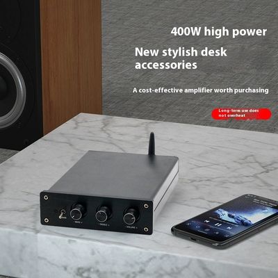 Amplificador digital HiFi de alta potencia de 2.1 canales 400W para automóviles domésticos Audiófilo Procesador Intel Receptor Amplificadores