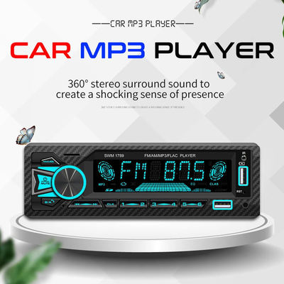 Reproductor MP3 para Coche Universal Creatall Pantalla Grande Radio Manos Libres AM Conexión USB Transmisor FM Amplificador de Calidad de Sonido Sin Pérdidas