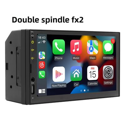 7 pulgadas de coche para MP5 reproductor con para BT Wireless HD cámara de vista trasera CarPlay Android Radio de salpicadero automático radio de salpicadero con cable