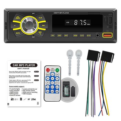 Reproductor MP3 para coche Creatall de música de alta definición sin pérdidas, 12 V, universal, inteligente, con conexión inalámbrica BT y USB, liquidación especial