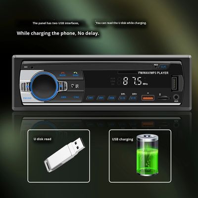 Creatall Neutral JSD-530L reproductor de MP3 de automóvil con conexión USB para tarjeta Bluetooth Control central de radio calidad de sonido sin pérdida