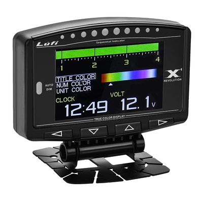 Revolución OBD2 Medidor de velocidad digital inteligente para automóviles RPM Multi Meter con alarma turbo Automotriz OBD Alarmas para automóviles