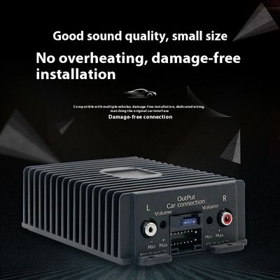 Clasificación profesional de alta potencia AB 50W*4 30W*4 Amplificador de automóviles DSP Procesador de audio sin pérdidas Modificación de audio