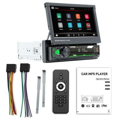 7 pulgadas de un solo cilindro de pantalla telescópica MP5/Mp4/Mp3 Player Smart BT Control Central inalámbrico reproductor de radio FM