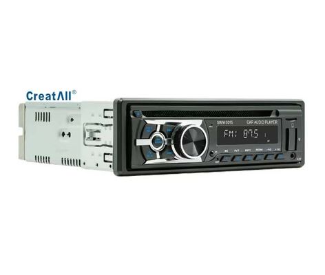 Reproductor MP3 para coche Creatall de un solo disco con Smart para Bluetooth Multimedia Ranura para tarjeta CD/VCD/DVD Conexión USB Radio