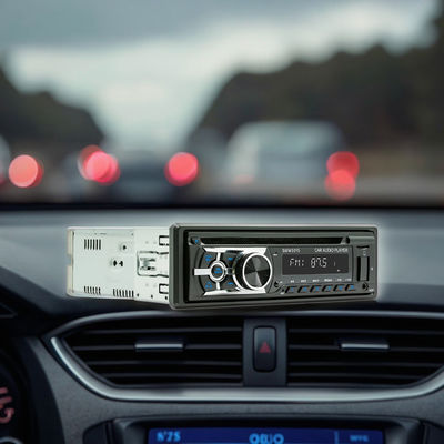 Reproductor MP3 para coche Creatall de un solo disco con Smart para Bluetooth Multimedia Ranura para tarjeta CD/VCD/DVD Conexión USB Radio