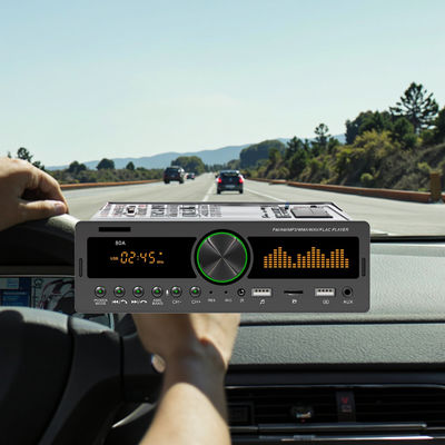 Creatall Nuevo reproductor de MP3 de automóvil con USB Flash Drive Slot BT Radio FM inalámbrica de manos libres Compatible con tarjetas MP3 y TF