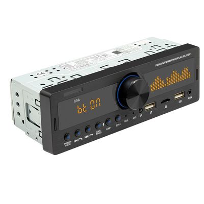 Creatall Nuevo reproductor de MP3 de automóvil con USB Flash Drive Slot BT Radio FM inalámbrica de manos libres Compatible con tarjetas MP3 y TF