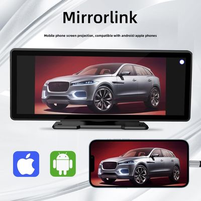 Pantalla portátil Carplay de 10.26 pulgadas Creatall MP5 Navegación Inversa Interconexión para reproductor de coche inalámbrico BT USB Salpicadero