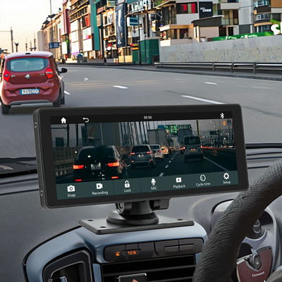 Creatall 10.26 pulgadas IPS portátil de pantalla de coche para Bluetooth MP5 reproductor con 1 año de garantía Dashboard Cam CarPlay inalámbrico