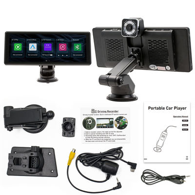 Creatall 10.26 pulgadas IPS portátil de pantalla de coche para Bluetooth MP5 reproductor con 1 año de garantía Dashboard Cam CarPlay inalámbrico