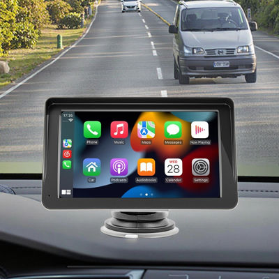 Creatall Navegación para Coche Portátil de 7 Pulgadas con Vista Trasera Inversa Inalámbrica para Bluetooth MP5 HD Conexión USB Carplay Transfronterizo