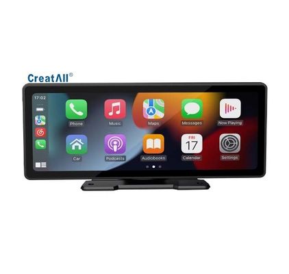 Reproductor de navegación Carplay con pantalla LCD grande de 10.26 pulgadas Creatall Cross-Border, imagen de marcha atrás de alta definición, conexión USB, reproductor BT