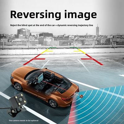 Unidad de Navegación GPS Android para Coche con Control Central Creatall de 10.1 Pulgadas CarPlay para BT USB Pantalla Giratoria 360 Grados Cabezal Único