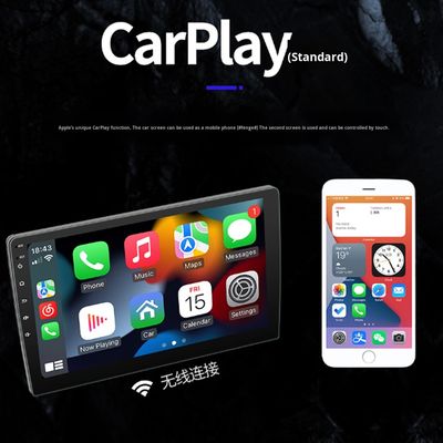 Reproductor de navegación GPS para tablero universal Creatall de 9 pulgadas Android todo en uno CarPlay inalámbrico con ADS para uso automotriz