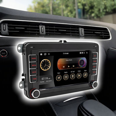 Creatall para Volkswagen Navegación Android de 7 pulgadas GPS Carplay Tablero de instrumentos Control central inalámbrico Máquina todo en uno 1 año