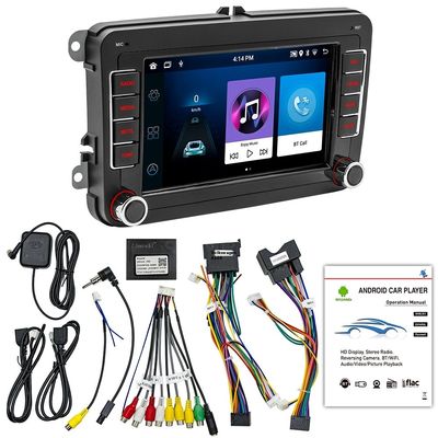 Creatall para Volkswagen Navegación Android de 7 pulgadas GPS Carplay Tablero de instrumentos Control central inalámbrico Máquina todo en uno 1 año