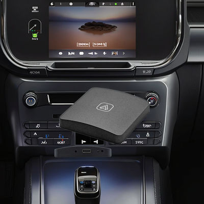 Creatall Adaptador de CarPlay inalámbrico de automóviles montado en la caja de interconexión Android Compatibilidad convierte el inalámbrico por cable para mejorar