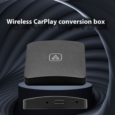 Creatall Adaptador de CarPlay inalámbrico de automóviles montado en la caja de interconexión Android Compatibilidad convierte el inalámbrico por cable para mejorar