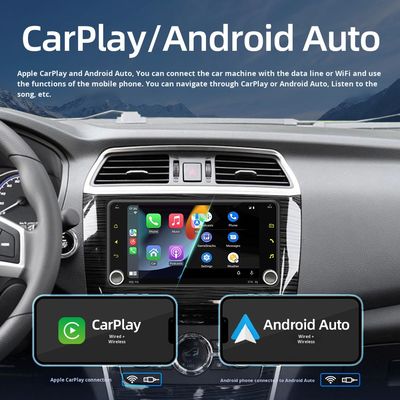 Creatall 7 pulgadas Android Car GPS Dashboard de navegación todo en uno coche central para DVD inalámbrico BT CarPlay exclusivo para el tacto