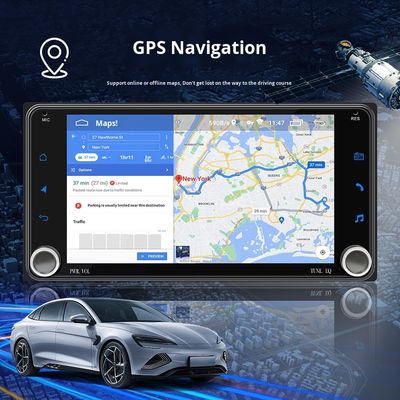 Creatall 7 pulgadas Android Car GPS Dashboard de navegación todo en uno coche central para DVD inalámbrico BT CarPlay exclusivo para el tacto