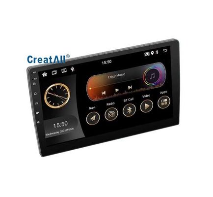 Creatall Adaptador de CarPlay inalámbrico de 10 pulgadas con conectividad telefónica Bluetooth Cámara de visión trasera HD Navegación GPS Android integrada