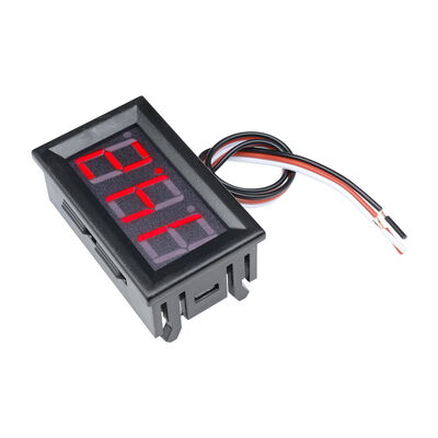 0.56\" Digital Voltmeter 3 Wires 0-100V DC LED Voltage Meter Red Green Blue Car Motorcycle Tester Detector Electronic Component