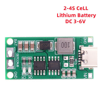 Multi-Cell Type-C 8.4V 12.6V 16.8V Step-Up Boost LiPo Polymer Li-Ion Charger for 7.4V 11.1V 14.8V 18650 Lithium Power Supplies