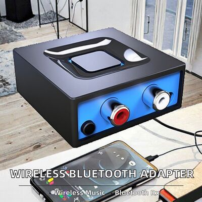 RCA Audio Converter Music Streaming Sound System Esinkin Wireless Audio Adapter Works Smartphones Tablets RCA Receiver Home